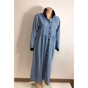 Tickets Vintage Jean Dress Womens 8